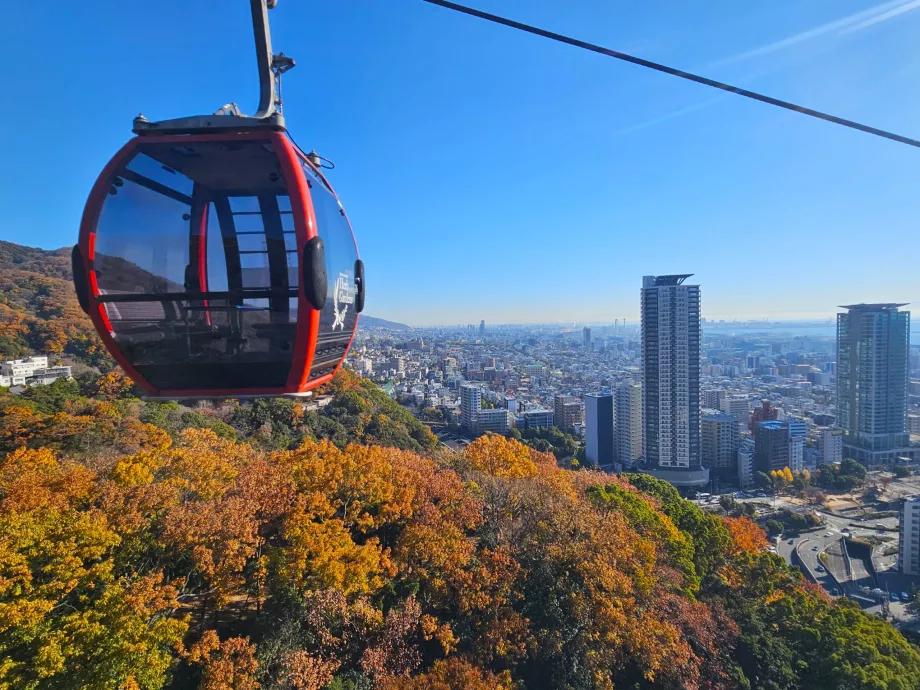 Vista do teleférico