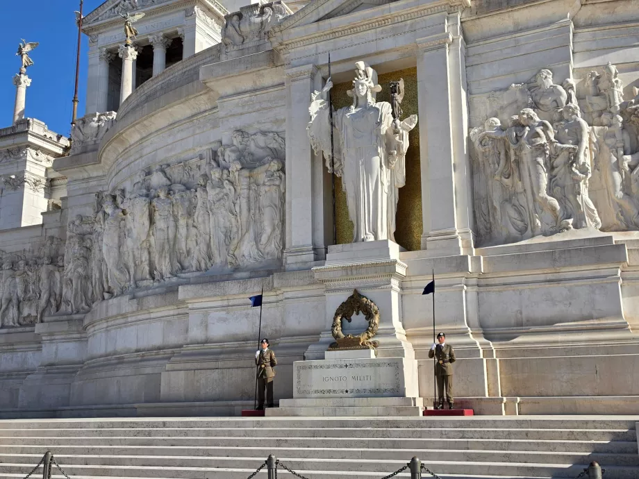 Altare della Patria, túmulo do soldado desconhecido