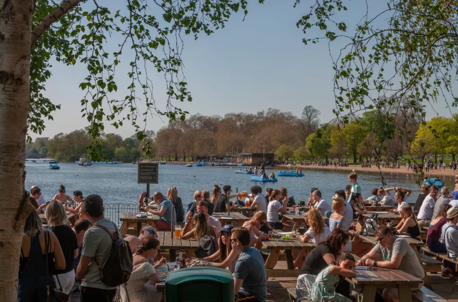 verão no Hyde Park