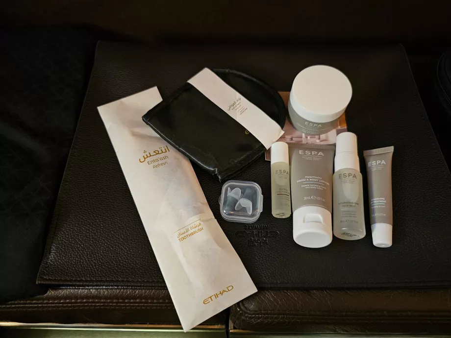 Kit de produtos de higiene pessoal