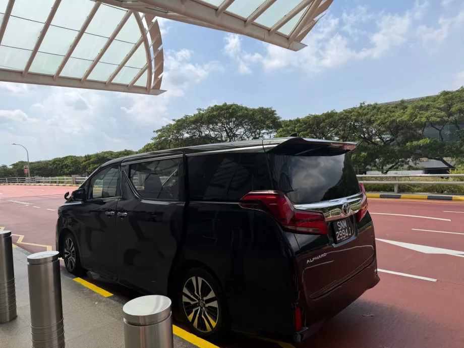 Transporte gratuito de limusina para o aeroporto