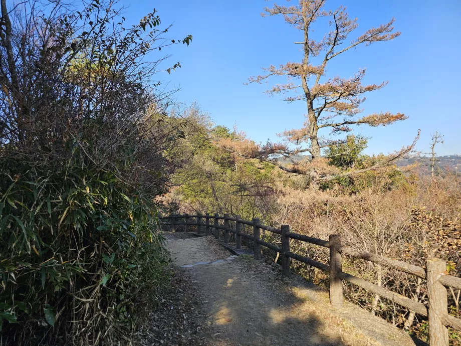 Caminhadas nas montanhas de Rokko