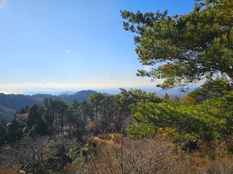 Templo Tenjo-ji, miradouro