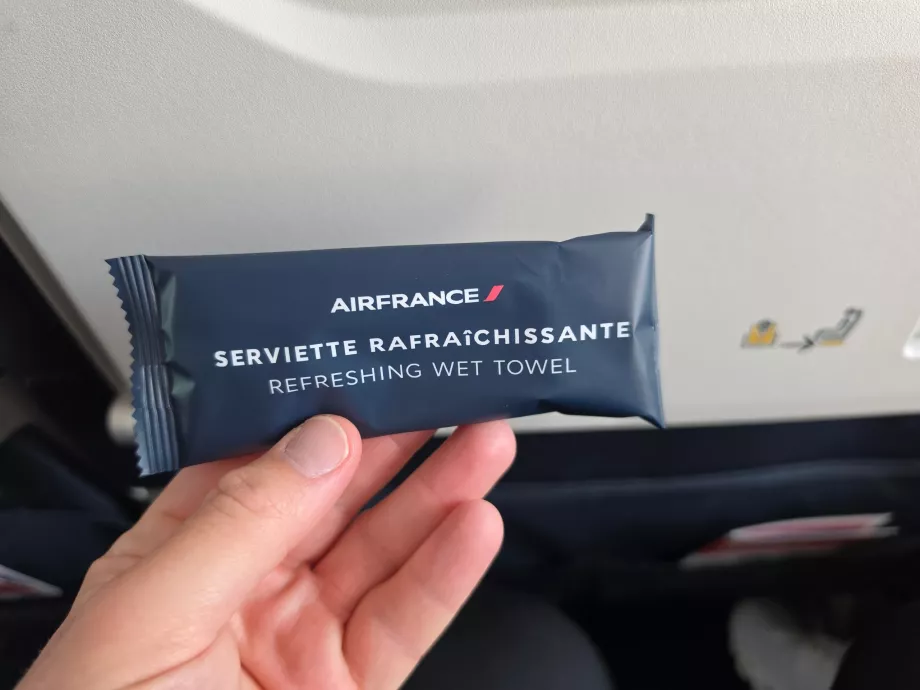 Efeito de limpeza refrescante