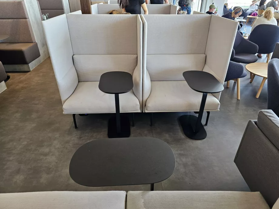 Lugares na sala de estar