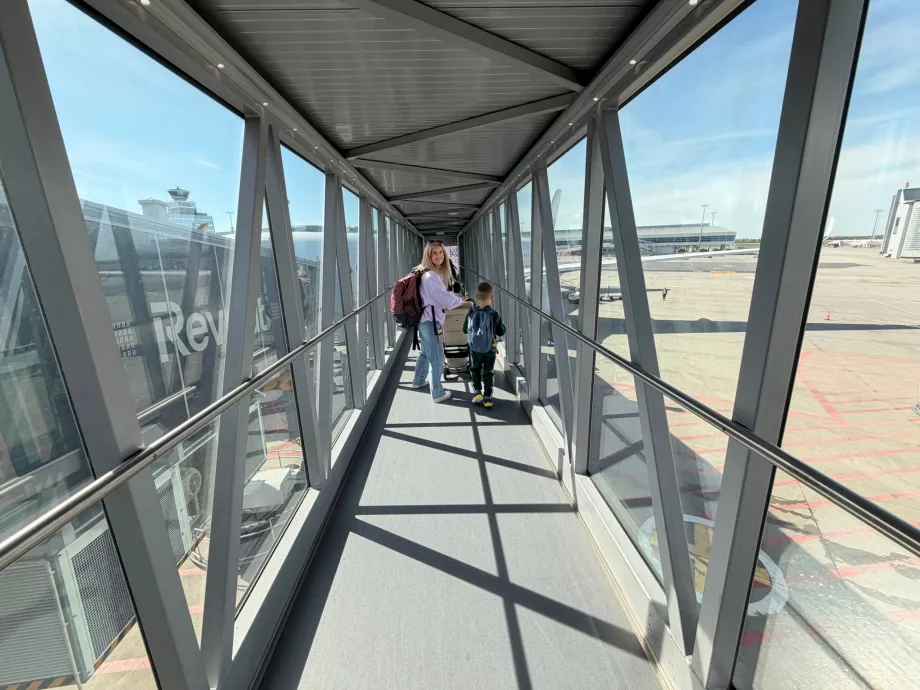 Ponte de embarque do A350-900