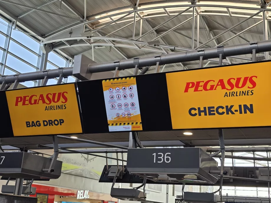 Check-in no aeroporto
