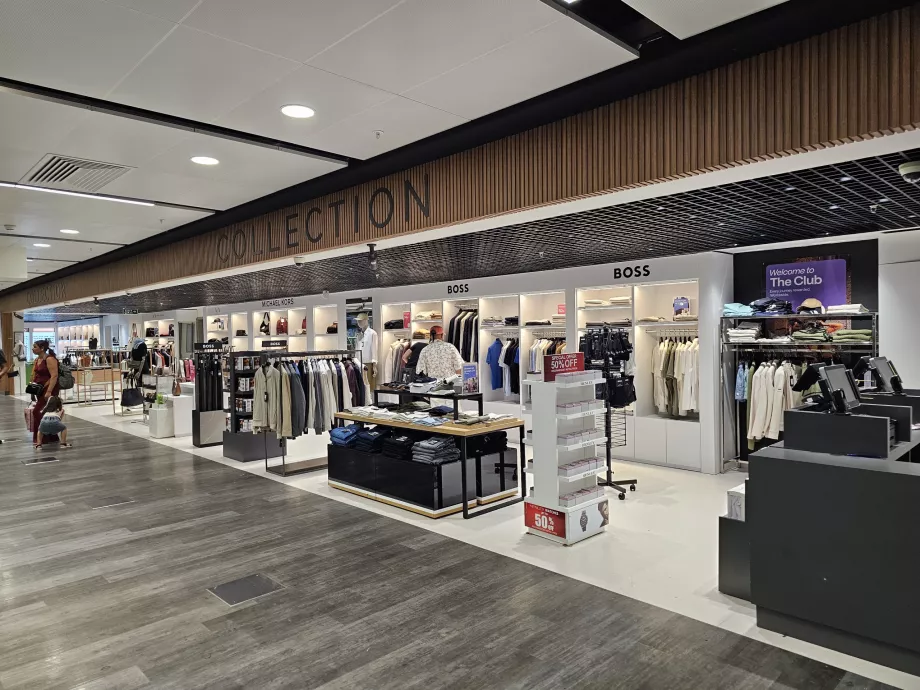 Boutiques de luxo, secção de trânsito