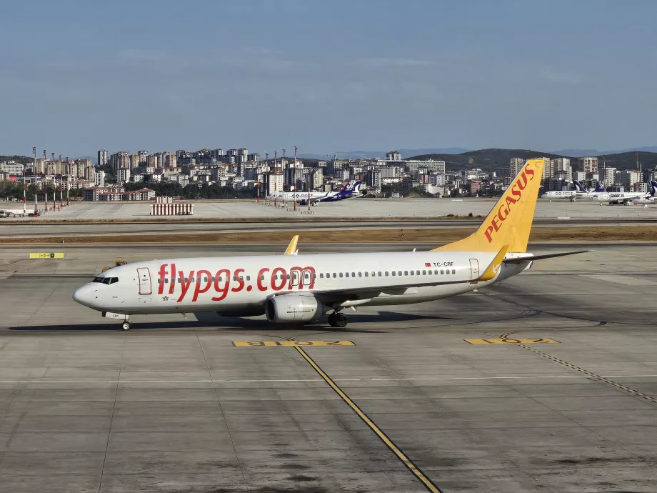 Pegasus Airlines, Boeing 737-800, Aeroporto SAW de Istambul