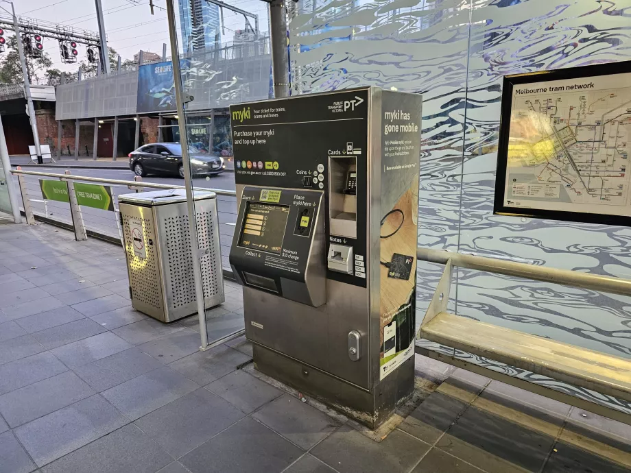 Máquina de venda automática de bilhetes