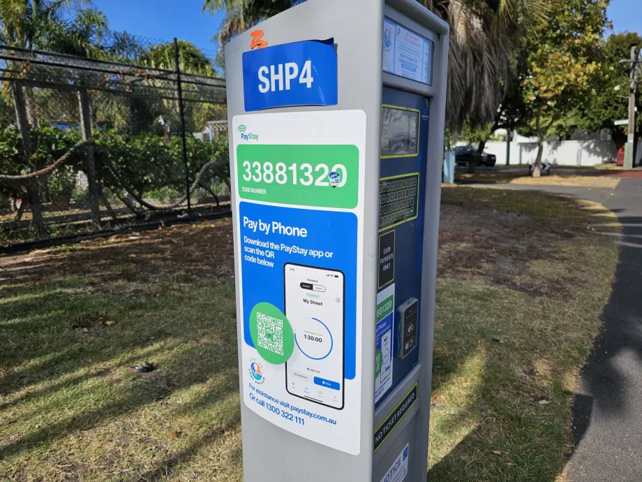 Máquina de estacionamento