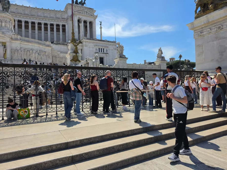 Fila de controlo de segurança