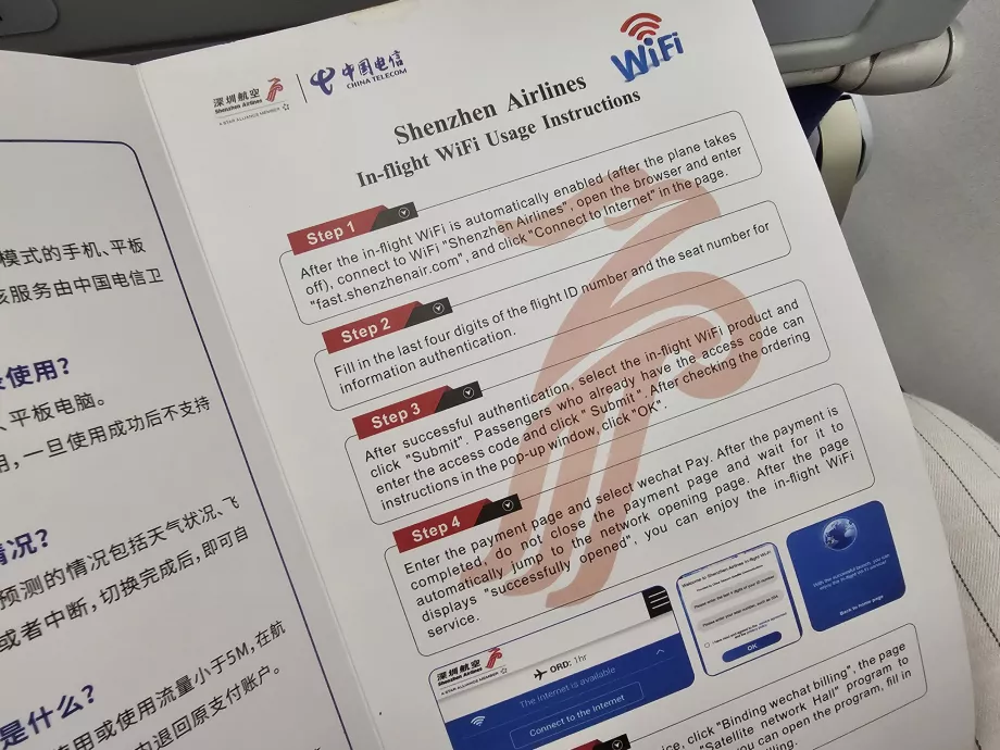 Instruções wi-fi