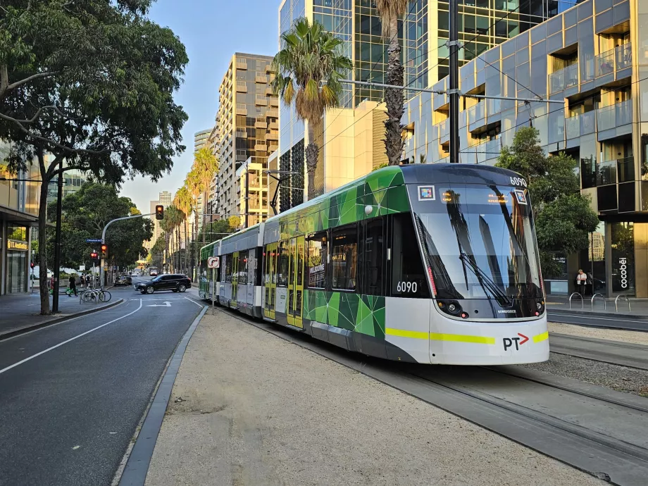 Elétrico em Melbourne