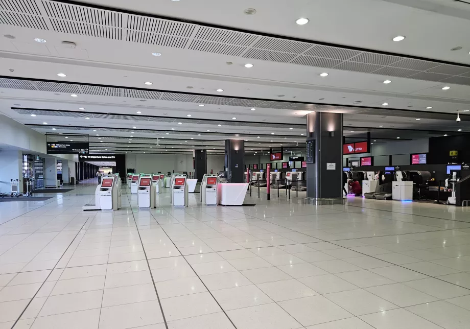 Terminal 3, check-in