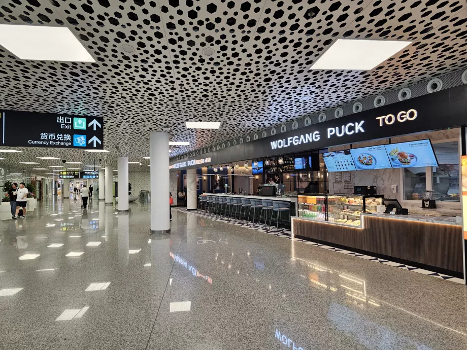 Restaurante no Terminal Internacional