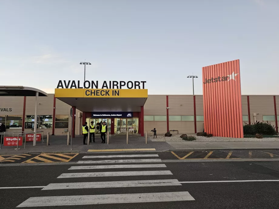 Terminal de Partidas do Aeroporto de Avalon