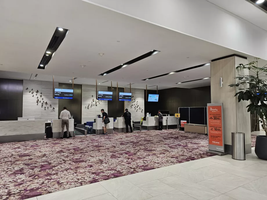 Balcões de check-in